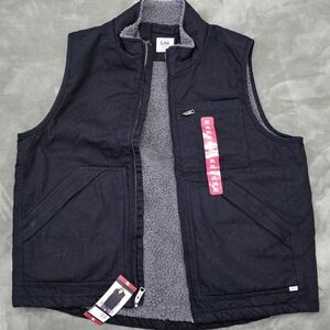 Lee Men's Dark Gray Vest